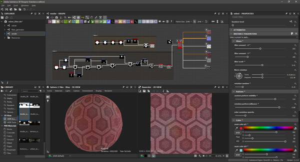 Substance 3D Designer 2024 gameplay screenshot