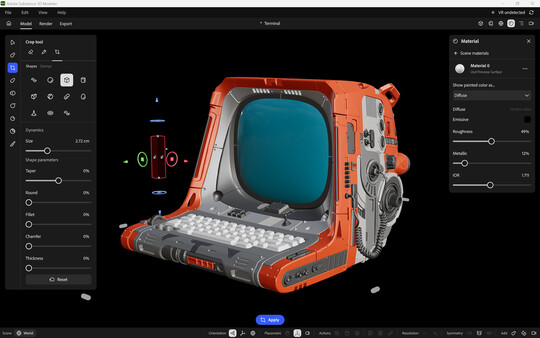 Substance 3D Modeler 2025 gameplay screenshot