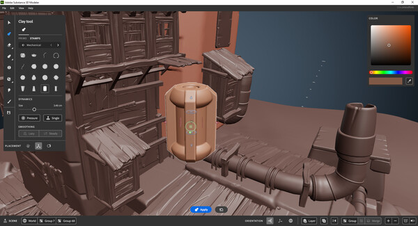 Substance 3D Modeler 2025 gameplay screenshot