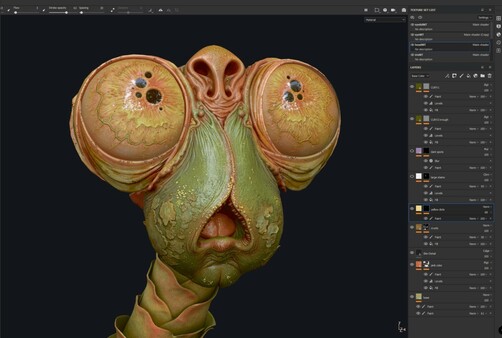 Substance 3D Painter 2023 gameplay screenshot