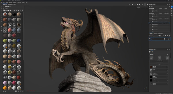 Substance 3D Painter 2025 gameplay screenshot