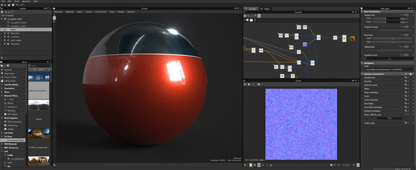 Substance Designer 2019 gameplay screenshot