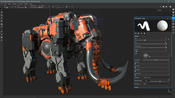 Substance Painter 2019 gameplay screenshot