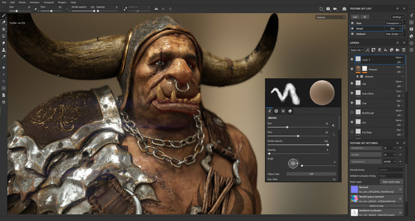 Substance Painter 2019 gameplay screenshot