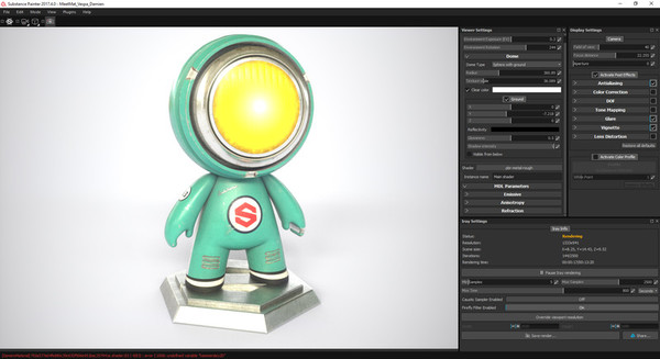 Substance Painter 2019 gameplay screenshot