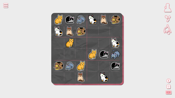 Sudocats gameplay screenshot