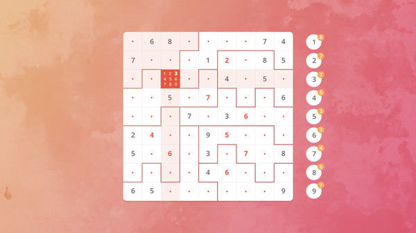 Sudoku Jigsaw / 拼图数独 gameplay screenshot