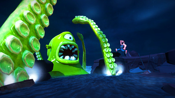 Suicide Guy: Sleepin' Deeply gameplay screenshot