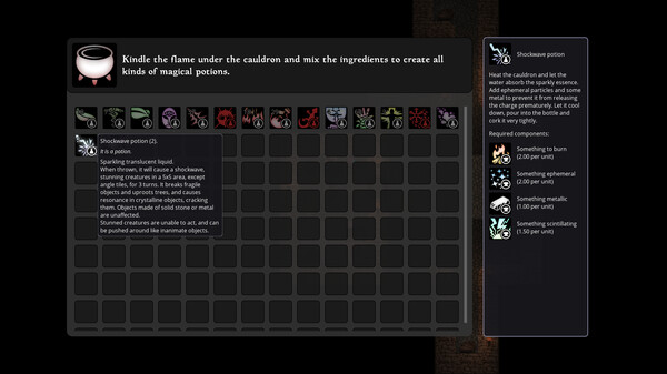 Sulphur Memories: Alchemist gameplay screenshot
