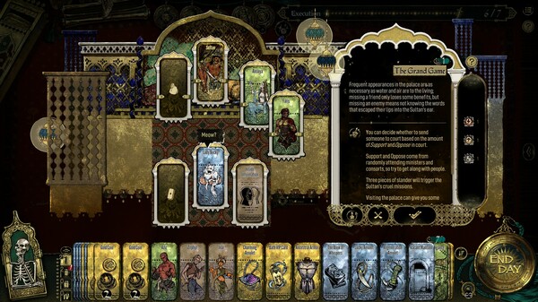 Sultan's Game gameplay screenshot