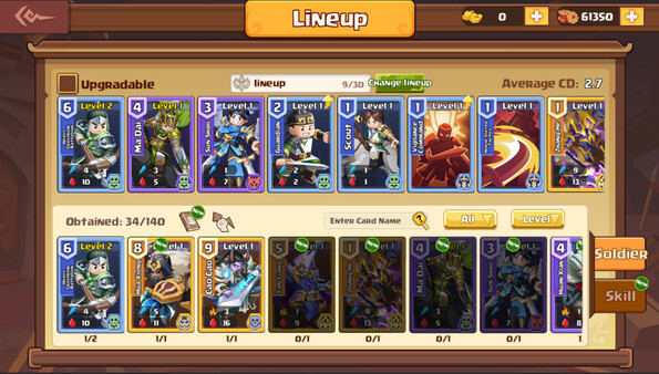 Summon Masters gameplay screenshot