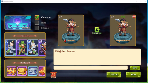 Summon Masters gameplay screenshot
