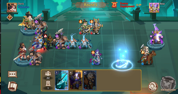 Summon Masters gameplay screenshot