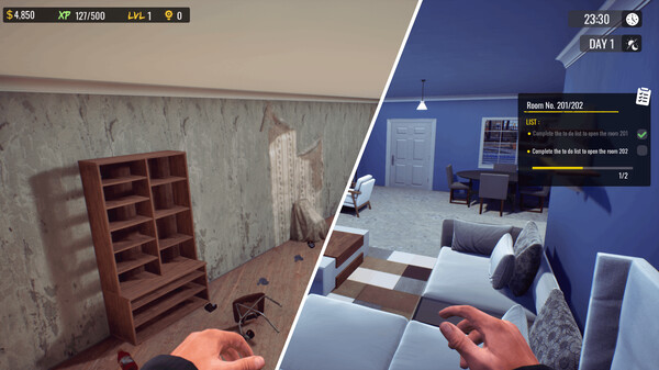 Sunset Motel: Prologue gameplay screenshot