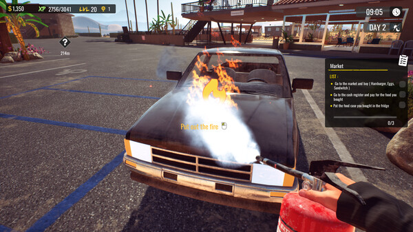 Sunset Motel: Prologue gameplay screenshot