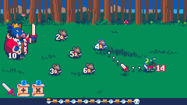 Super Algebrawl gameplay screenshot