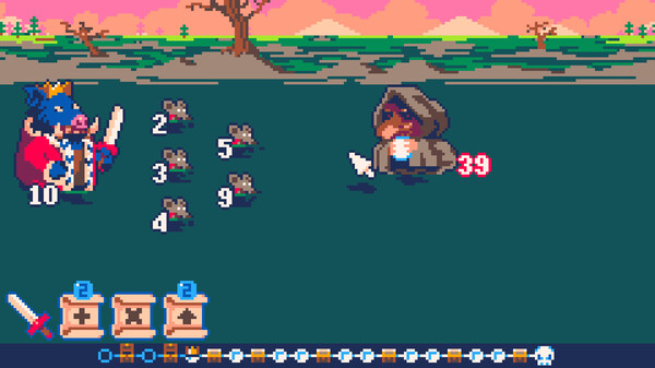 Super Algebrawl gameplay screenshot