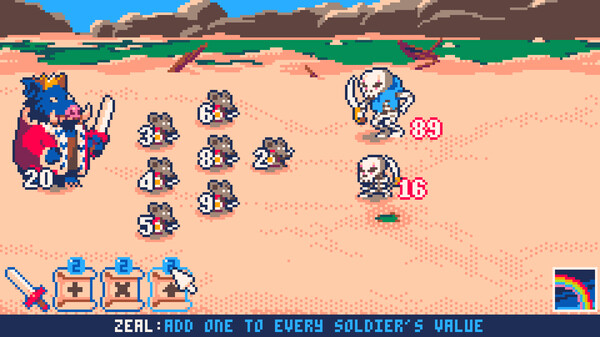 Super Algebrawl gameplay screenshot