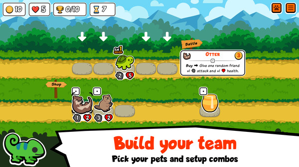 Super Auto Pets gameplay screenshot
