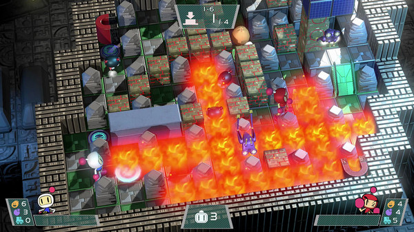 Super Bomberman R gameplay screenshot