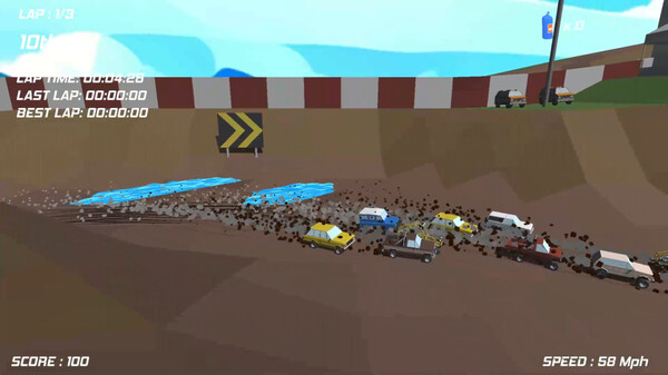 Super Dirt Racers gameplay screenshot