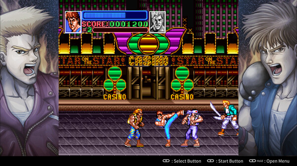 Super Double Dragon gameplay screenshot