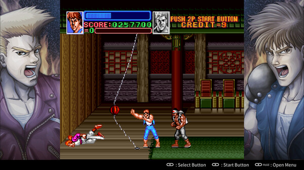 Super Double Dragon gameplay screenshot