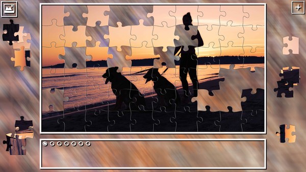 Super Jigsaw Puzzle: Generations gameplay screenshot