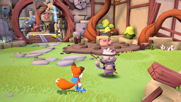 Super Lucky's Tale gameplay screenshot