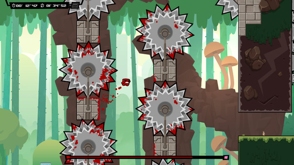 Super Meat Boy Forever gameplay screenshot