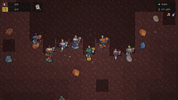 Super Mining Mechs gameplay screenshot