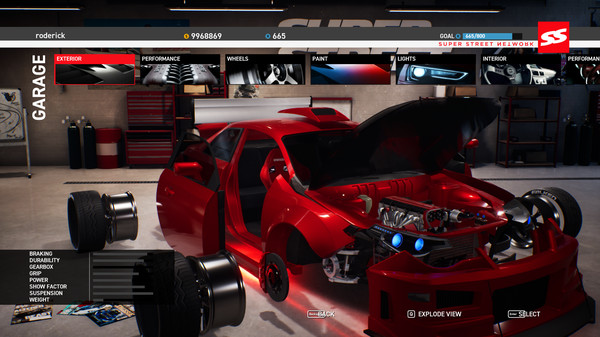 Super Street: The Game gameplay screenshot