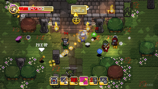 Super Treasure Arena gameplay screenshot
