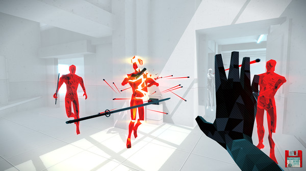 SUPERHOT: MIND CONTROL DELETE gameplay screenshot