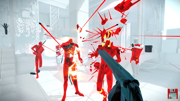 SUPERHOT: MIND CONTROL DELETE gameplay screenshot