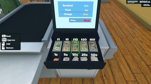 Supermarket Simulator gameplay screenshot