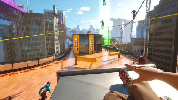 Supermoves: World of Parkour gameplay screenshot