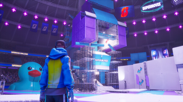 Supermoves: World of Parkour gameplay screenshot