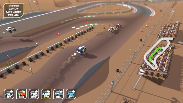 SuperSpec Rallycross gameplay screenshot