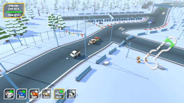 SuperSpec Rallycross gameplay screenshot