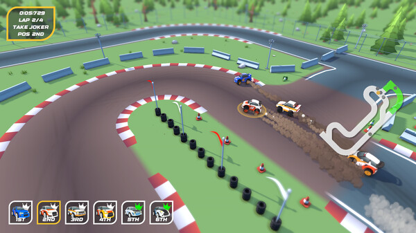 SuperSpec Rallycross gameplay screenshot