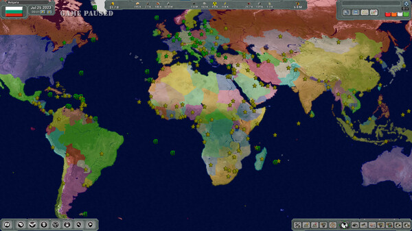 Supreme Ruler 2030 gameplay screenshot