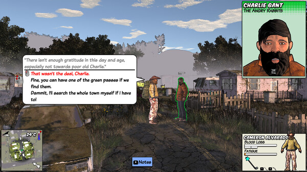 Survivalist: Invisible Strain gameplay screenshot