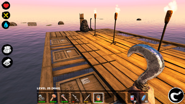 Survive on Raft gameplay screenshot
