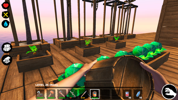 Survive on Raft gameplay screenshot