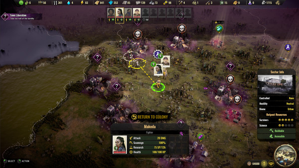 Surviving the Aftermath gameplay screenshot