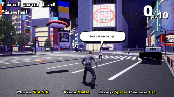 SUSHI SOUL UNIVERSE gameplay screenshot
