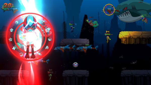 Swimsanity! gameplay screenshot