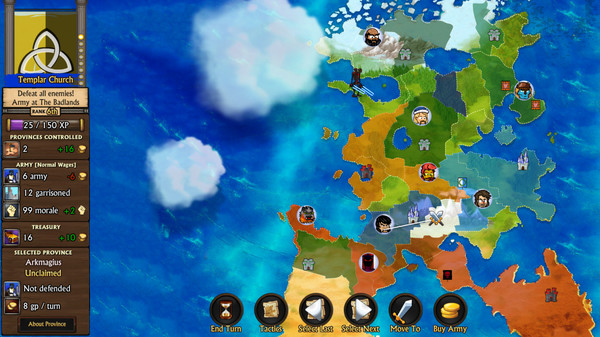 Swords and Sandals Crusader Redux gameplay screenshot