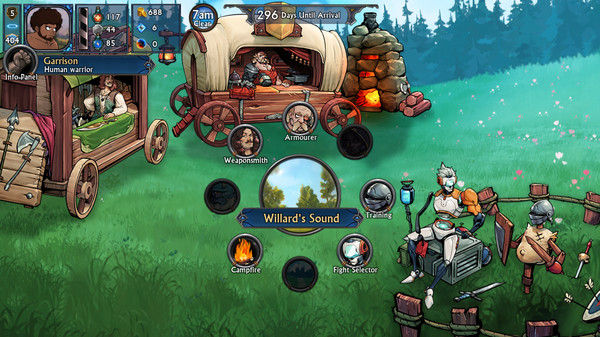 Swords and Sandals Immortals gameplay screenshot